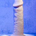 Evolved Vibrating 6 Inch Silicone Suction Cup Dildo Light 17.8 cm