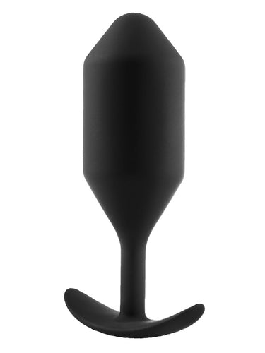 b-Vibe Snug Plug 5 XXL Weighted Silicone Butt Plug Black