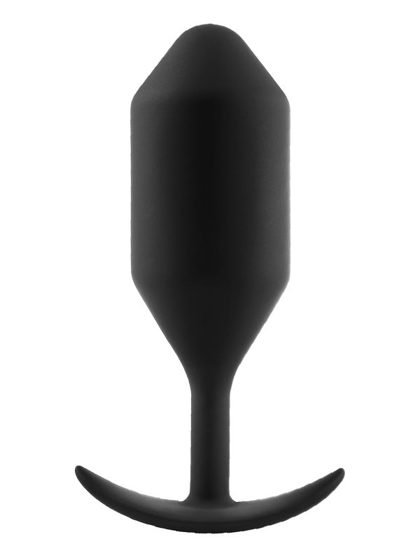 b-Vibe Snug Plug 5 XXL Weighted Silicone Butt Plug Black