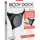 Body Dock universal strap-on harness system packaging on a white background