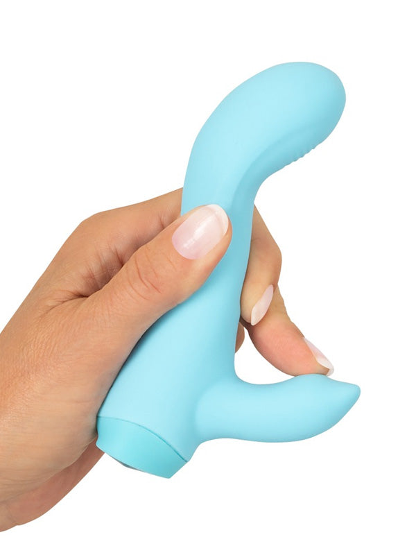 Vibrator din Silicon You2Toys Cuties Blue Mini Rabbit