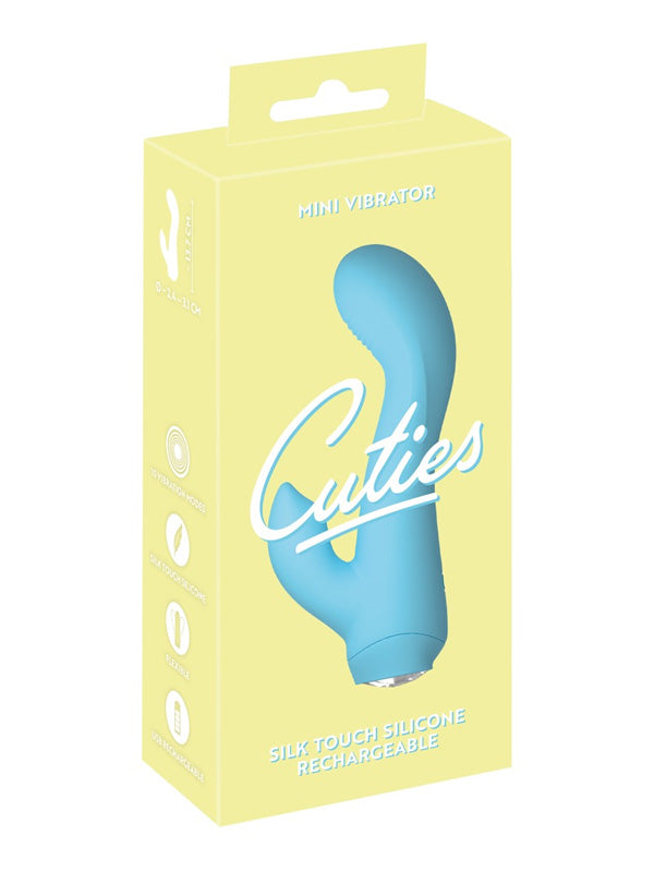 Vibrator din Silicon You2Toys Cuties Blue Mini Rabbit