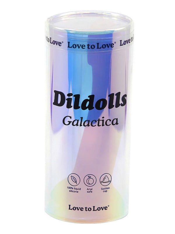 Dildo din Silicon cu Ventuză Love to Love Dildolls Galactica