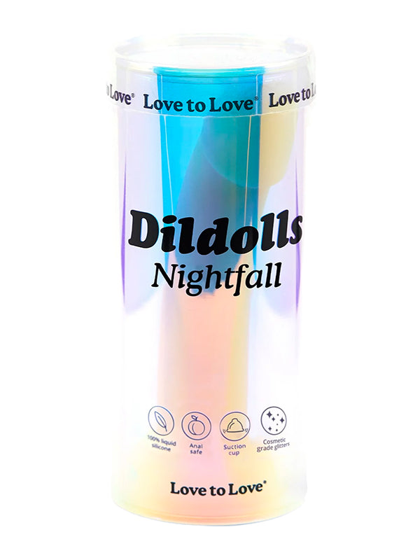 Dildo din Silicon cu Ventuza Love to Love Dildolls Nightfall