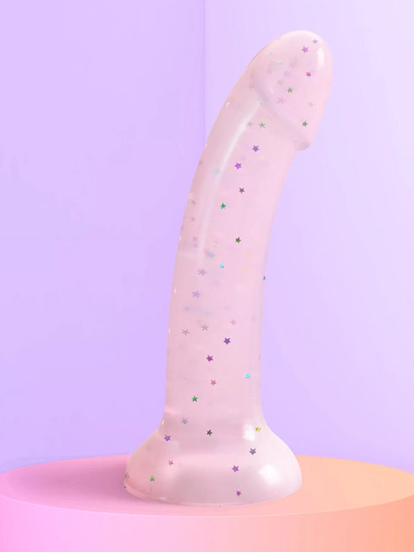 Dildo din Silicon cu Ventuza Love to Love Dildolls Starlight