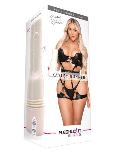 Fleshlight Girls Kayley Gunner product packaging on a white background