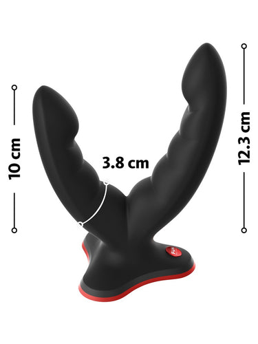 Fun Factory Ryde Double Ended Grinding Dildo Black