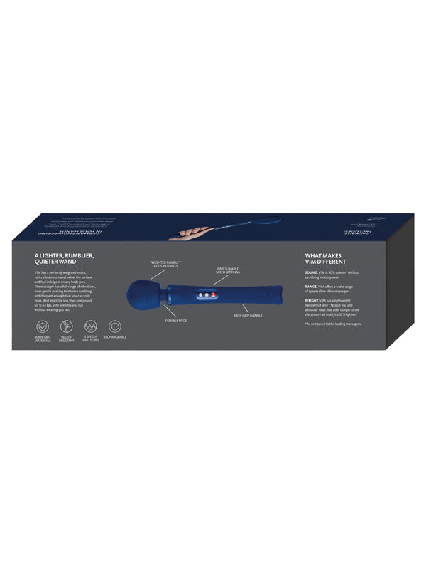 Fun Factory Vim Wand Vibrator Blue
