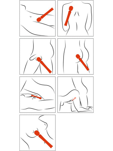 Fun Factory Vim Wand Vibrator Orange