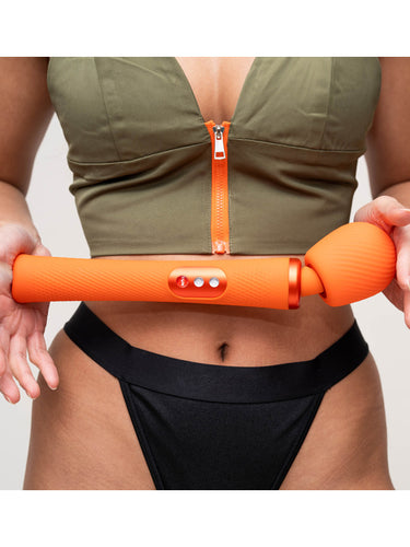 Fun Factory Vim Wand Vibrator Orange