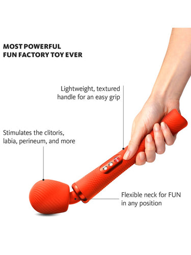 Fun Factory Vim Wand Vibrator Orange