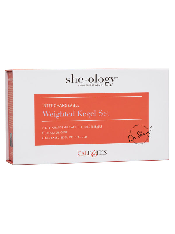 CalExotics She-Ology Interchangeable Weighted Kegel Set