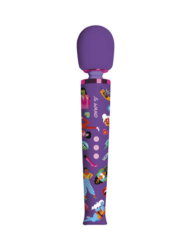 Le Wand Feel My Power Jade Purple Brown Wand Massager