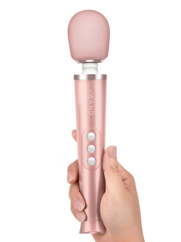 Le Wand Petite Rechargeable Body Massager Rose Gold