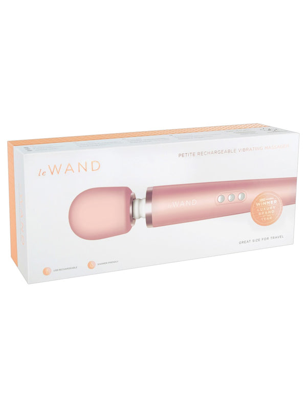 Le Wand Petite Rechargeable Body Massager Rose Gold