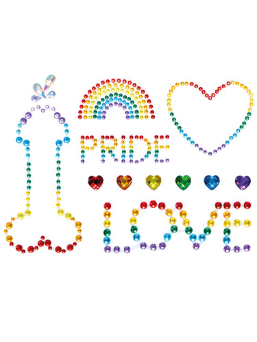 Leg Avenue Pride Stick-on Body Jewels