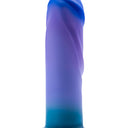 Blush Avant Midnight Rendezvous Silicone Suction Cup Dildo Ocean Blue 19.7 cm