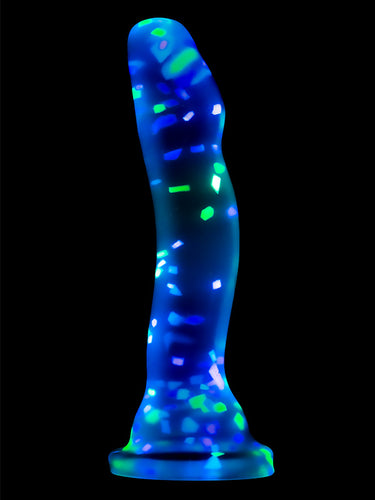 Blush Neo Elite Hanky Panky Glow In The Dark Dildo 19.6 cm