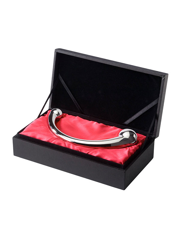 Dildo Dublu din Otel Inoxidabil Njoy Pure Wand