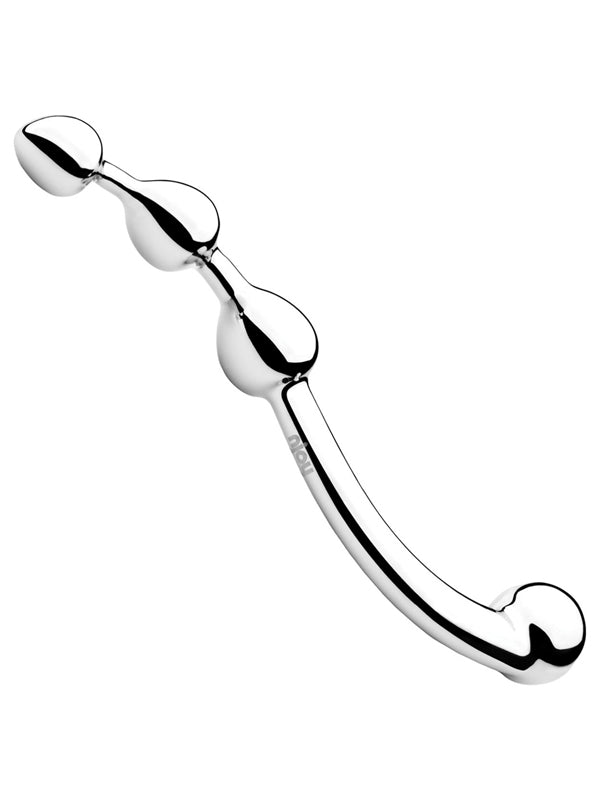 Dildo Dublu din Otel Inoxidabil Njoy Fun Wand