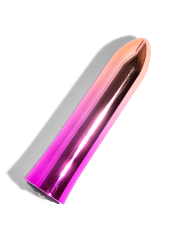 Mini Vibrator Impermeabil cu Incalzire NU Sensuelle Aluminium Point
