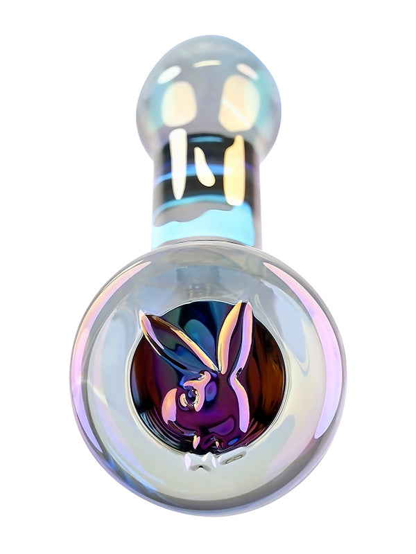 Dildo Iridescent din Sticlă Playboy Pleasure Jewels King