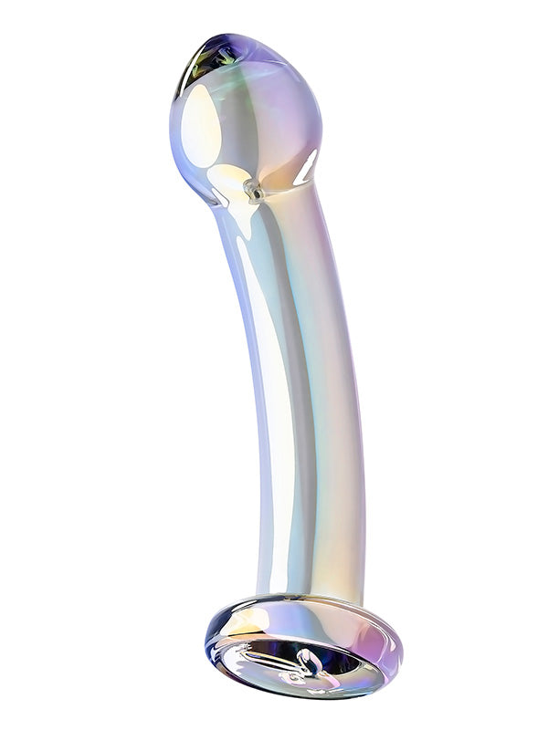 Dildo Iridescent din Sticlă Playboy Pleasure Jewels King