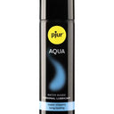 Bottle of pjur Aqua personal lubricant on a white background