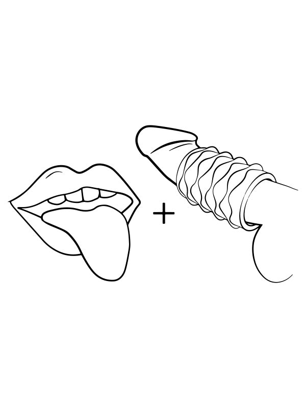 Masturbator Reversibil Texturat Romp Mosh