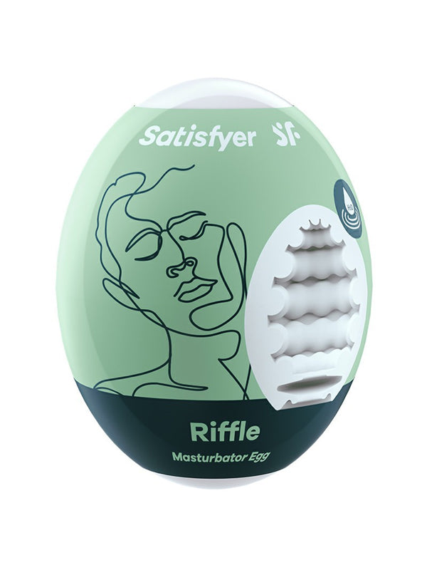 Masturbator Compact Satisfyer Egg - Riffle