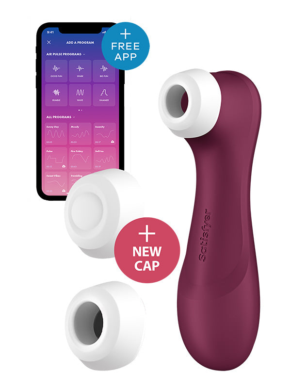 Stimulator Clitoridian cu APP Satisfyer Pro 2 Gen 3 Air Pressure