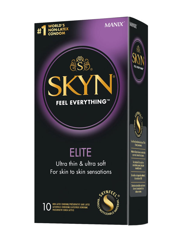 Prezervative Lubrifiate Fără Latex Elite SKYN Elite