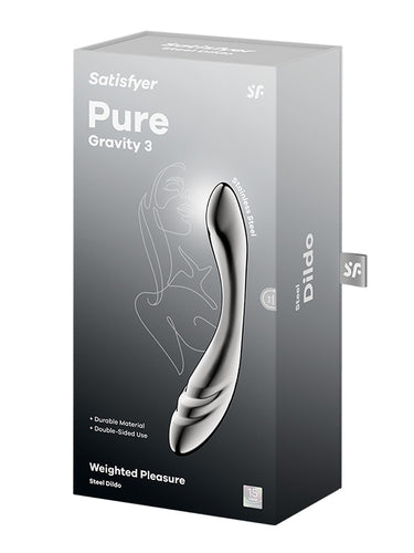 Satisfyer Pure Gravity 3 packaging on a white background