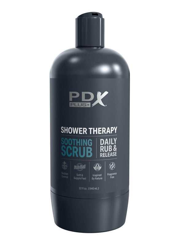 Masturbator cu Ventuză Pipedream PDX Plus Shower Therapy Soothing Scrub