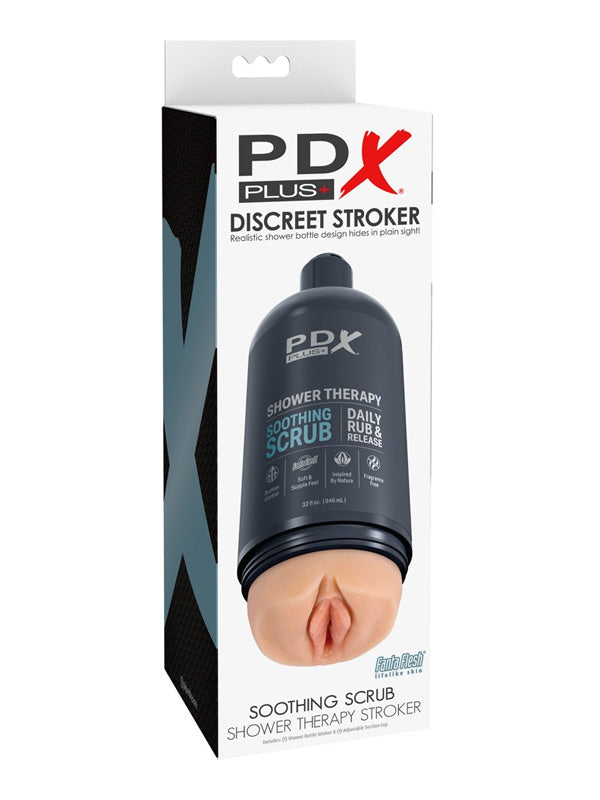 Masturbator cu Ventuză Pipedream PDX Plus Shower Therapy Soothing Scrub