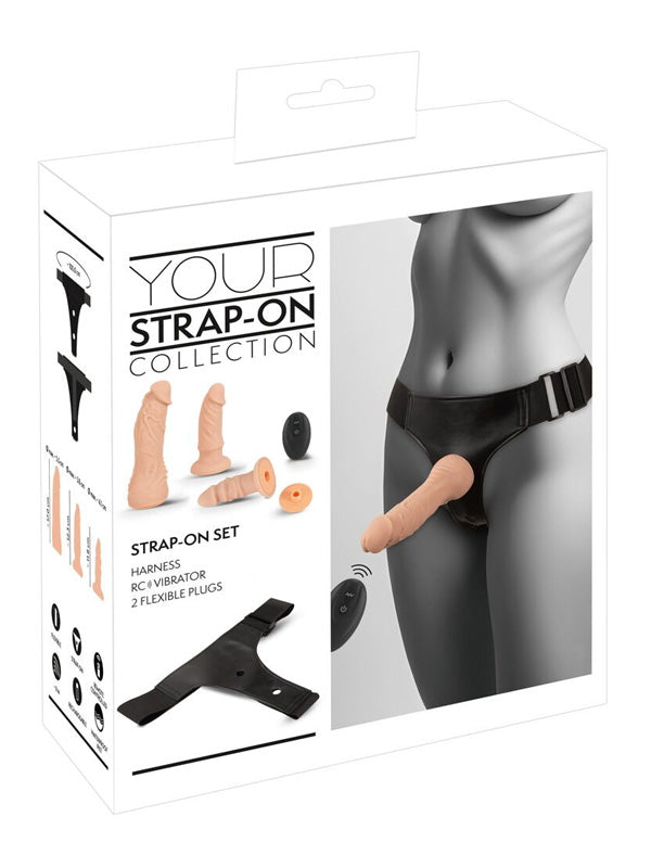 Dildo Vibrator Dopuri și Ham You2Toys Strap-On Set