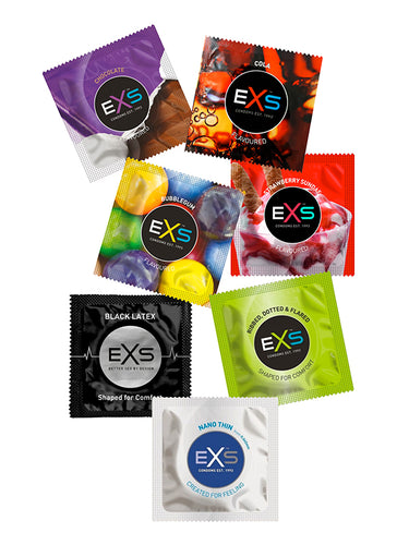 EXS Mixed Variety Pack 1 Condoms