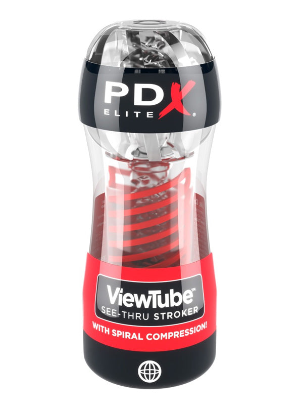 Masturbator Transparent Pipedream PDX Elite ViewTube 2 See-Thru