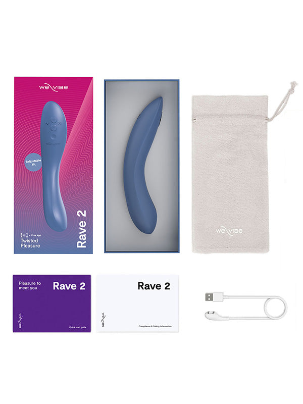 Vibrator G-Spot Ajustabil cu APP We-Vibe Rave 2