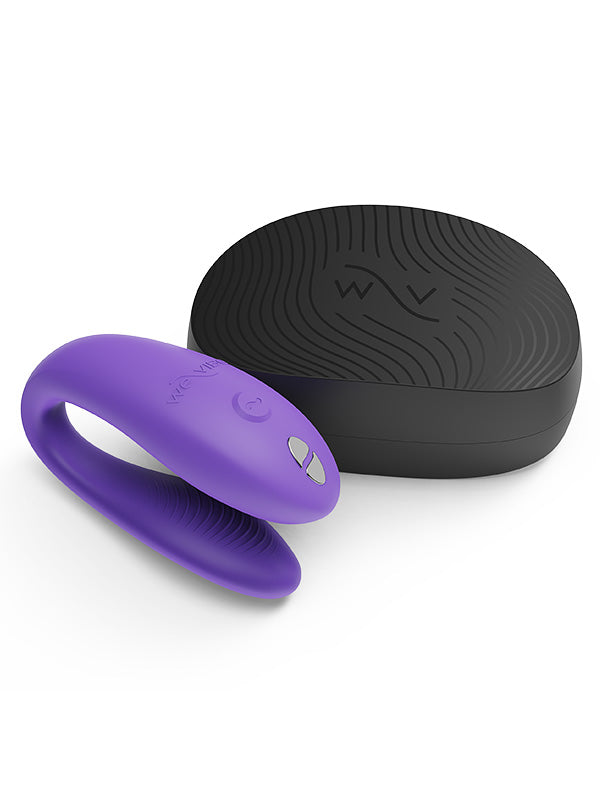 Vibrator din Silicon pentru Cupluri cu APP We-Vibe Sync Go