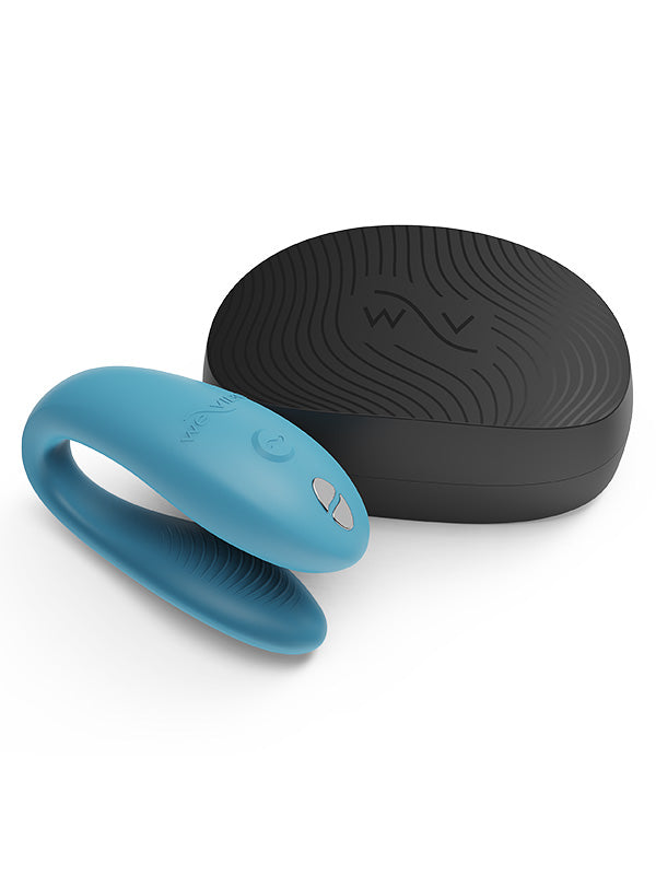 Vibrator din Silicon pentru Cupluri cu APP We-Vibe Sync Go