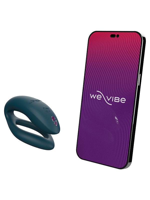 Vibrator din Silicon pentru Cupluri cu APP We-Vibe Sync O