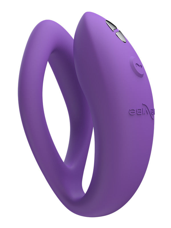 Vibrator din Silicon pentru Cupluri cu APP We-Vibe Sync O