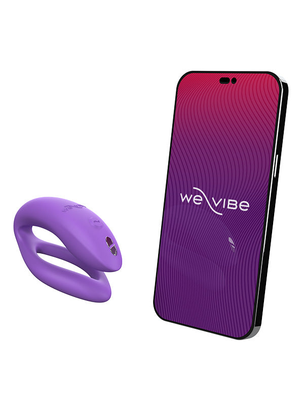 Vibrator din Silicon pentru Cupluri cu APP We-Vibe Sync O