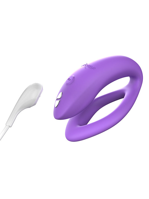 Vibrator din Silicon pentru Cupluri cu APP We-Vibe Sync O