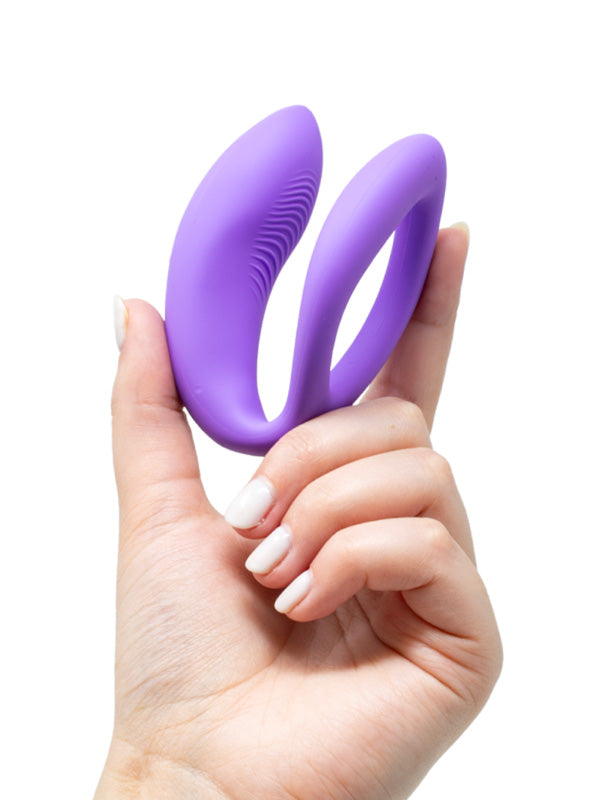 Vibrator din Silicon pentru Cupluri cu APP We-Vibe Sync O
