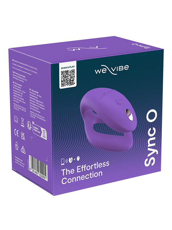 Vibrator din Silicon pentru Cupluri cu APP We-Vibe Sync O
