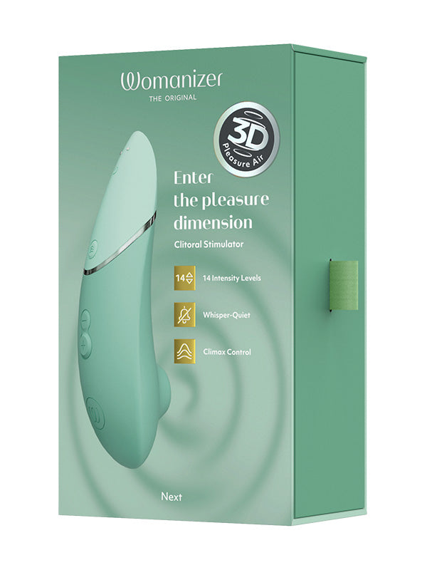 Stimulator Clitoridian Womanizer Next 3D Pleasure Air cu Climax Control