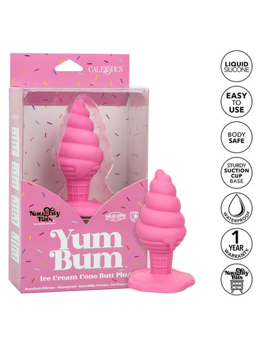 CalExotics Naughty Bits Yum Bum Ice Cream Cone Butt Plug