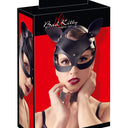 Bad Kitty Cat Mask With Rhinestones Black